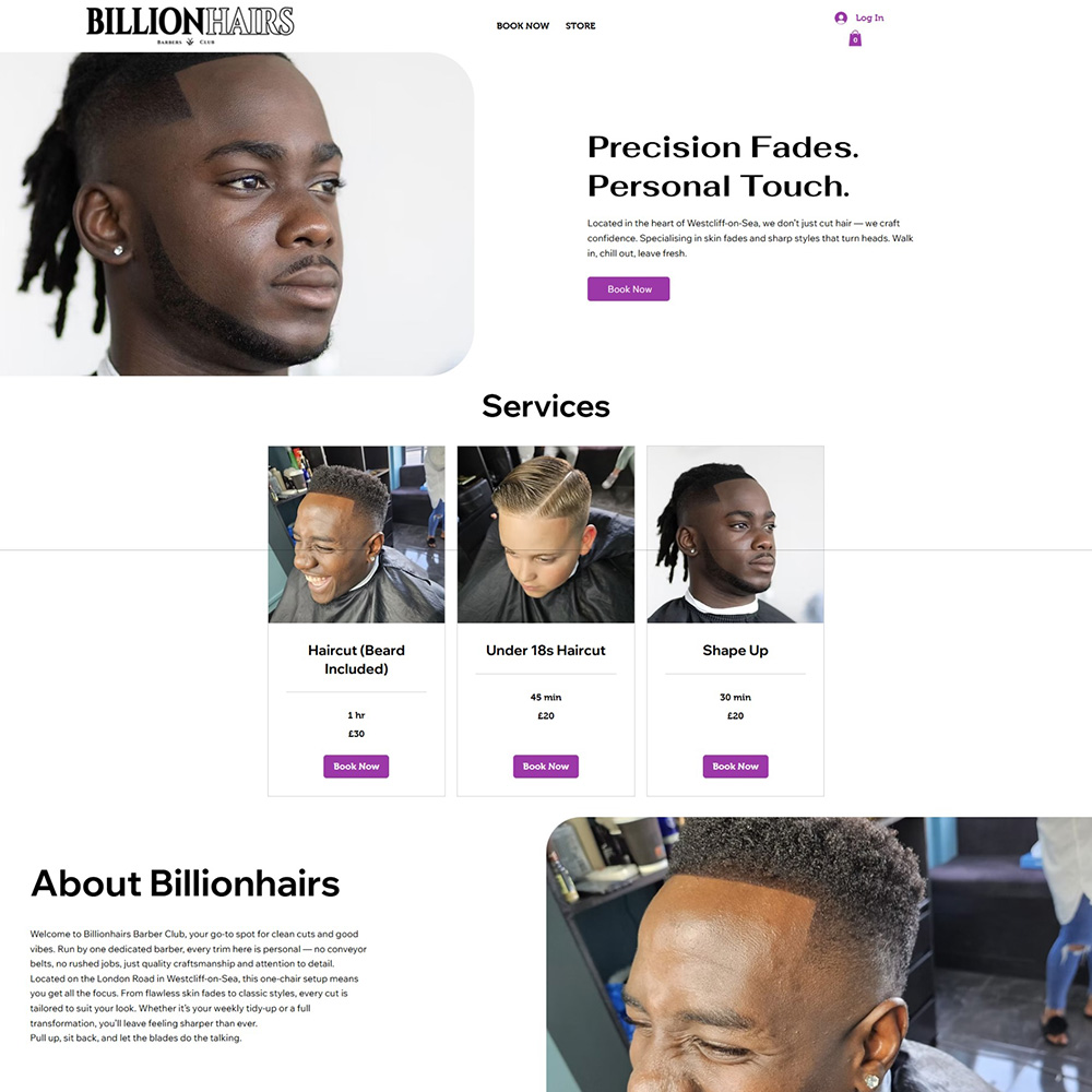 Billionhairs Barber Club